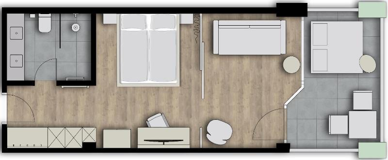 Superior Double Room with Balcony image 2