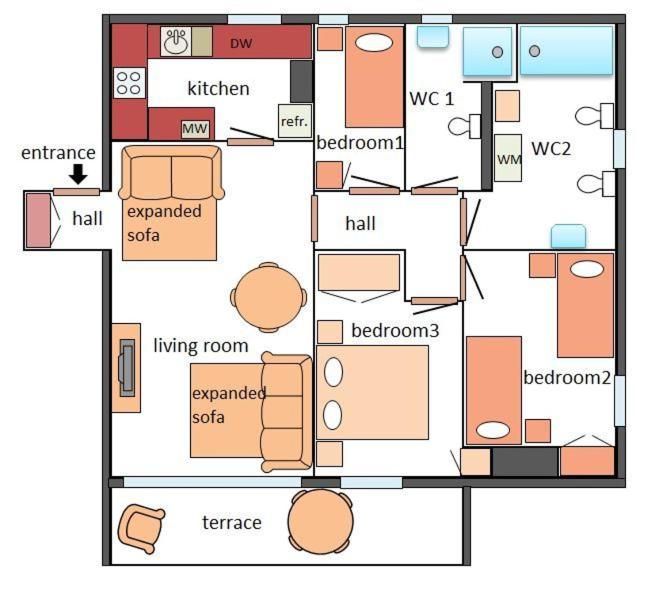 Bitacora Comfortable quiet flat near the beach - image 29