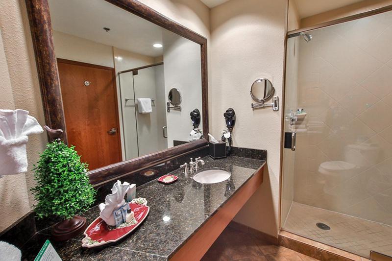King Bed Mini-suite with Jaccuzzi, Fireplace, and Sleeper Sofa image 4