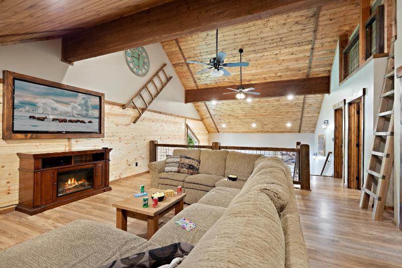 Set the Hook by KABINO Fire Pit Sleeper Sofa Loft 2 Living Rooms Grill WiFi Images