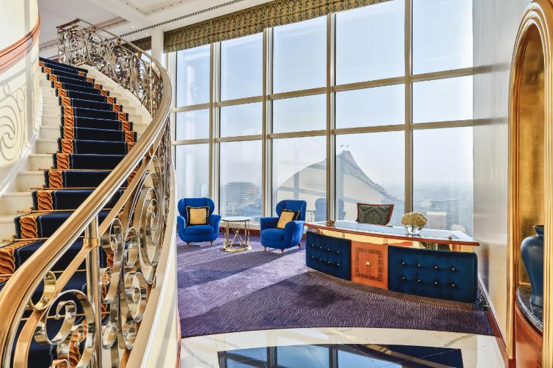 Duplex Panoramic Suite, Butler Service, Hermès Amenities, Access to Wild Wadi Waterpark, Talise Spa & Beach Club image 1