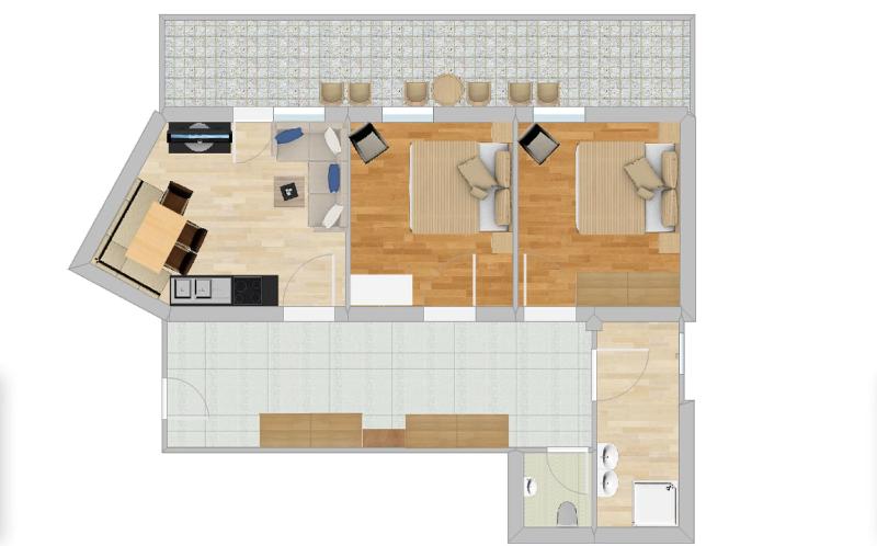 Two-Bedroom Apartment with Terrace image 3