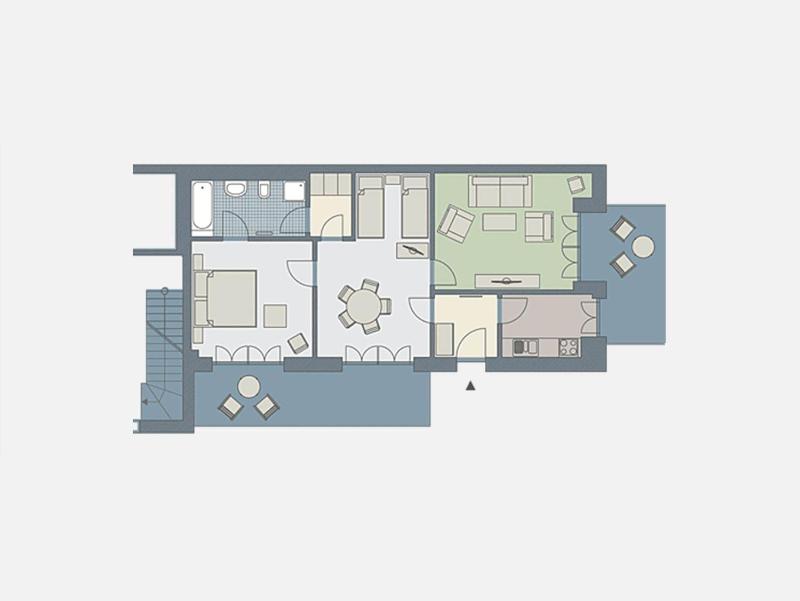 Kaiservillen Heringsdorf - Ferienwohnung mit 2 Schlafzimmer und Terrasse DR2 - image 8