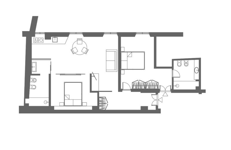 Two-Bedroom Apartment with Terrace image 2