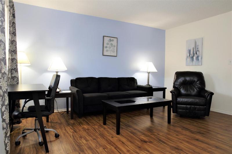 Deluxe Suite with Two Double Beds and Sofa Bed image 1