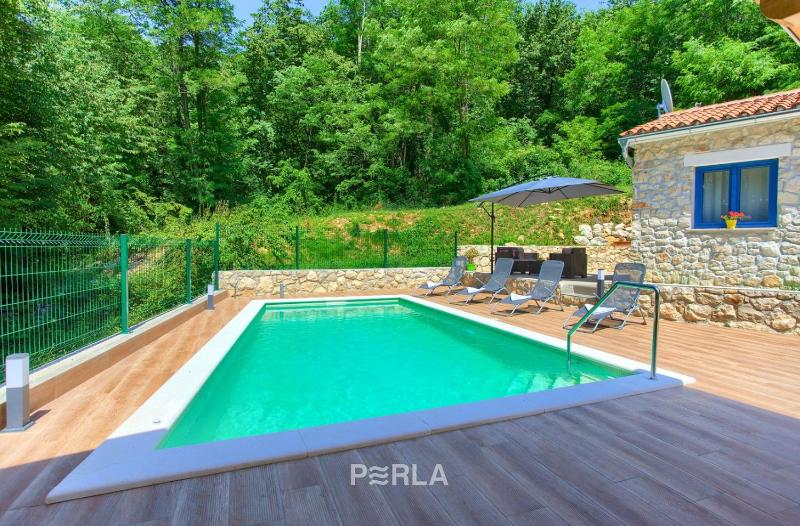 Cozy holiday house CAPREE with pool in a quiet location near the beach Rabac - image 3