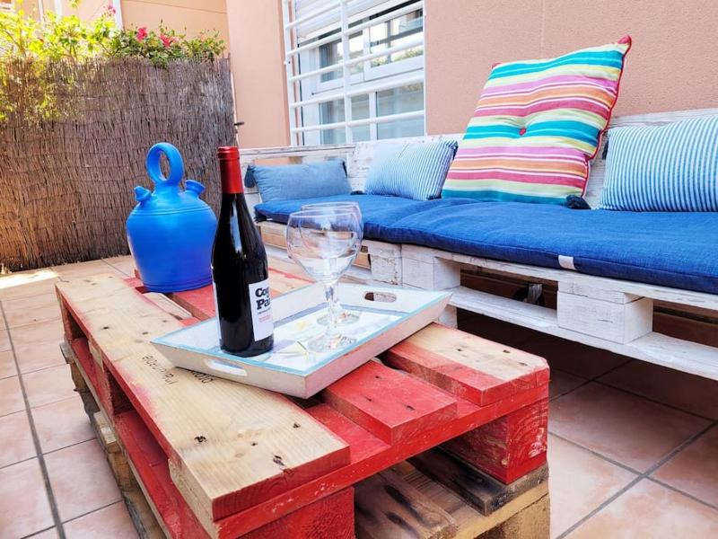 Javea Beach Blue House Images