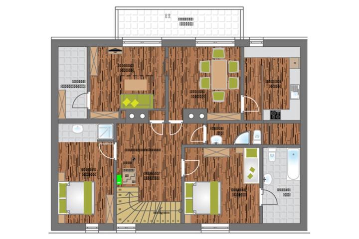 Three-Bedroom Apartment image 2