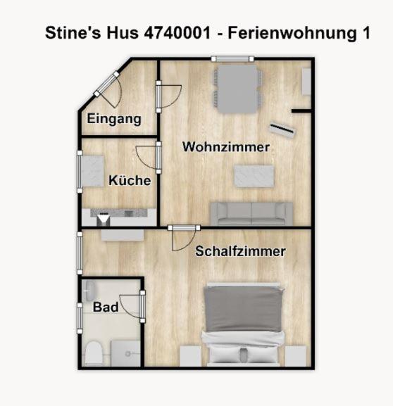 Stine's Hus Ferienwohnung 1 - image 18