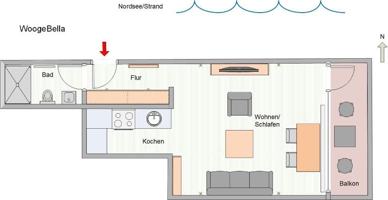 Apartment with Sea View image 3