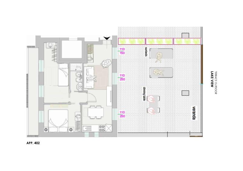 Two-Bedroom Penthouse Apartment with Terrace and Lake View image 2