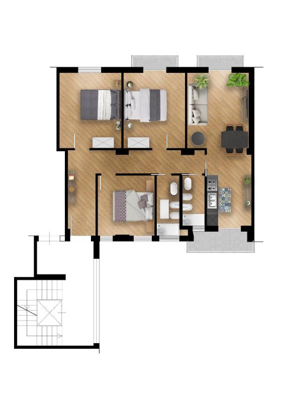 Three-Bedroom House image 1