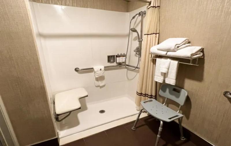 King Room with Roll In Shower - Mobility Access image 3