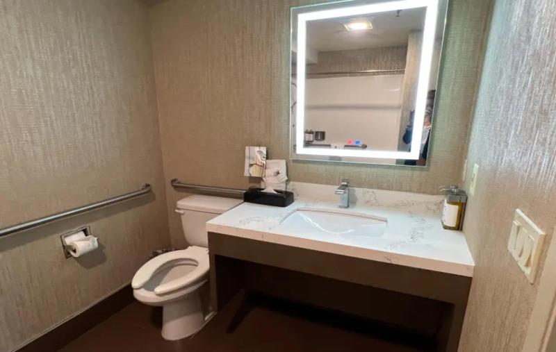 King Room with Roll In Shower - Mobility Access image 2