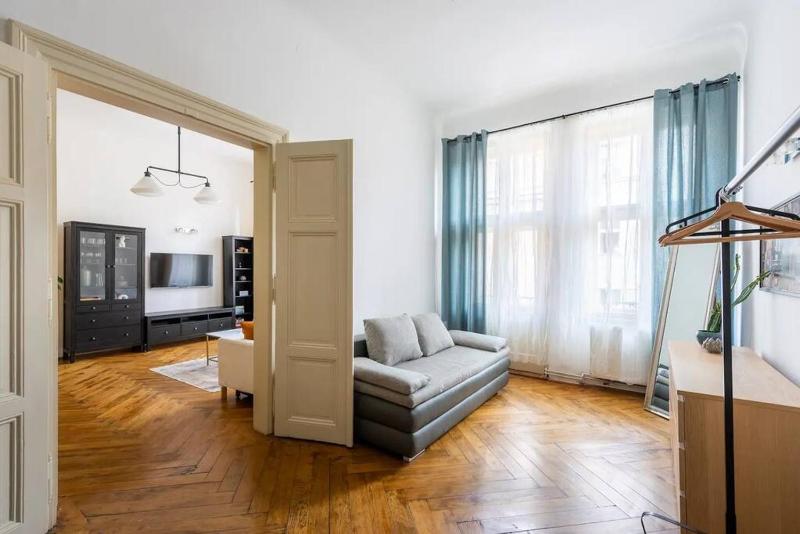 Spacious apartment with balcony at Wenceslas Sq - image 13