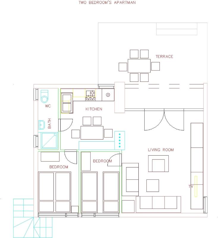 Two-Bedroom Apartment (4 Adults + 2 Children) image 4