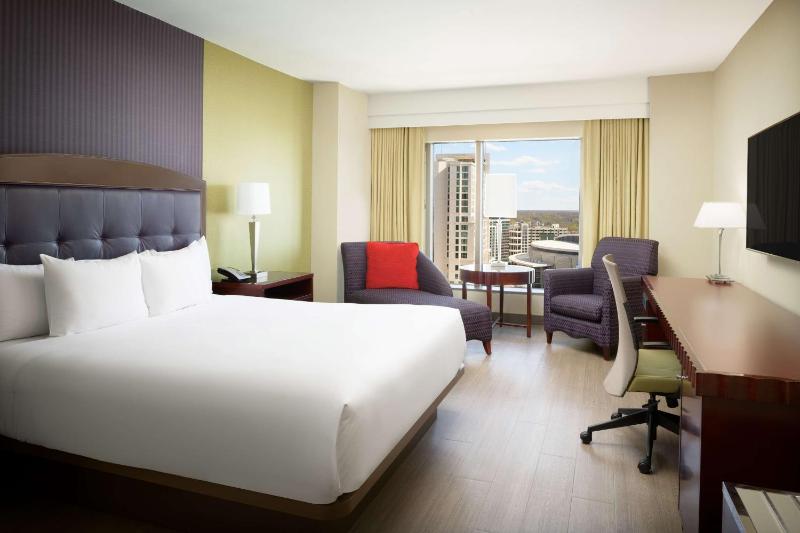 King Room with City View and Roll-in Shower - Mobility and Hearing Access image 1