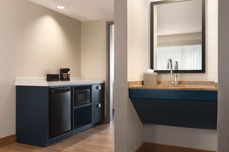 King Suite with Roll-In Shower - Mobility and Hearing Access