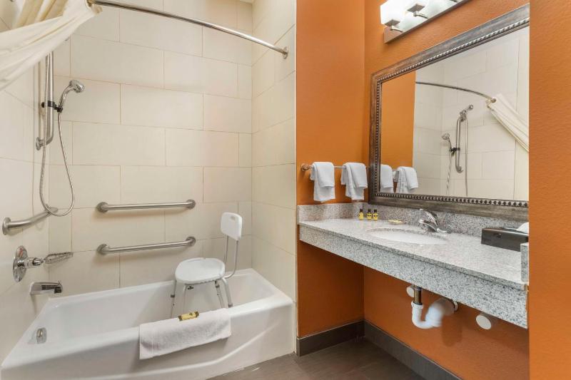 King Room with Mobility Accessible Tub and Sofa Bed image 2