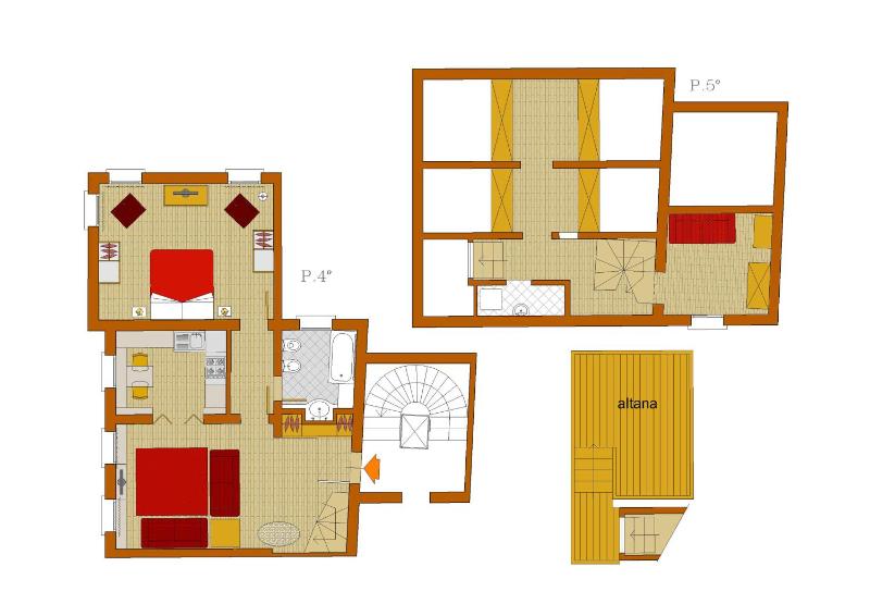Fiocco - Two-Bedroom Apartment with Terrace image 2
