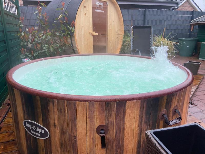 Ferien im Wangerland Ferienwohnung MUSCHEL Minsen Schillig Hund Pool Sauna - image 26