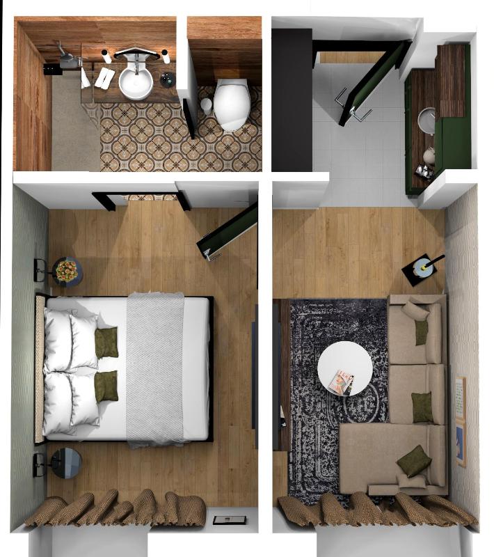 Compact One Bedroom Apartment  image 2