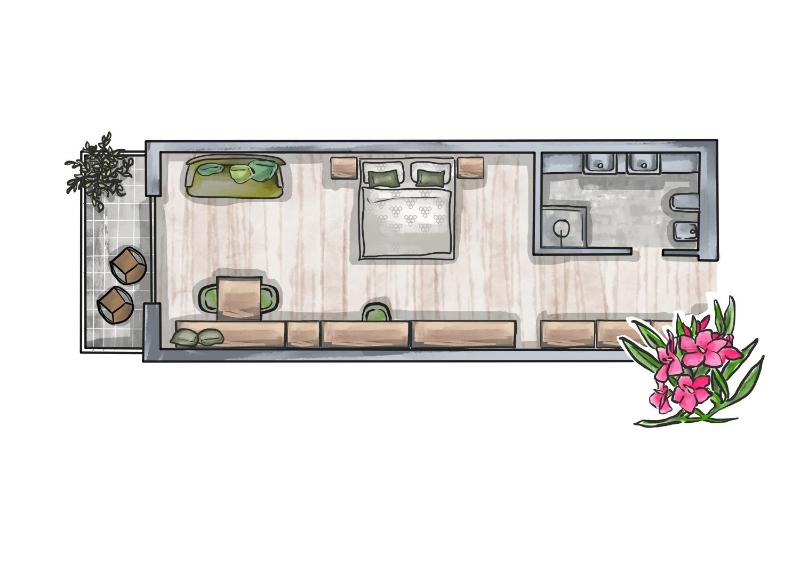 Double Room with Mountain View image 2