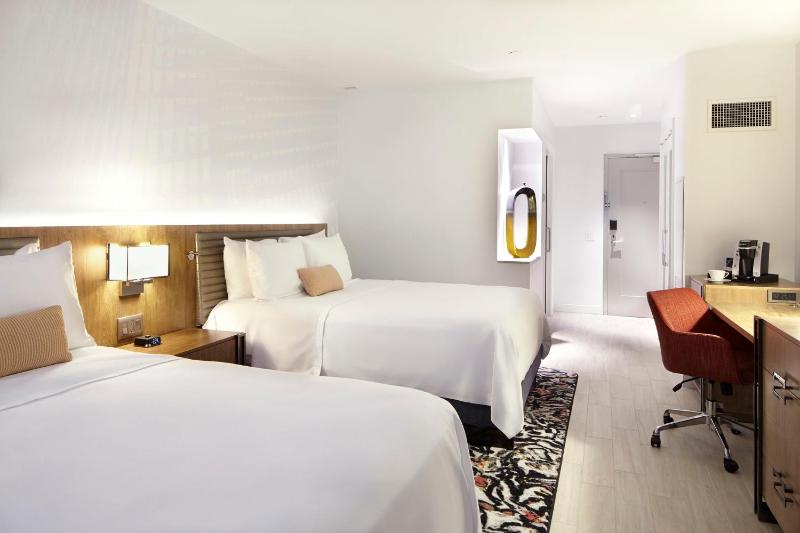Queen Room with Two Queen Beds - Disability Access Hearing Accessible - Roll-In Shower image 3