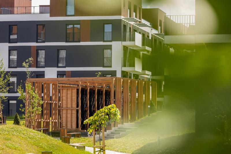 Ceglana Park Bright Studio Balcony & Parking Katowice by Noclegi Renters - image 36