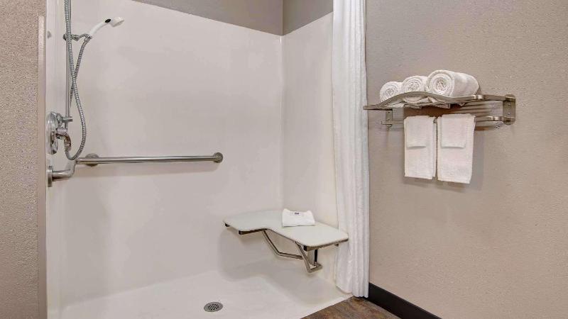 Queen Room - Disability Access - Roll in Shower image 2