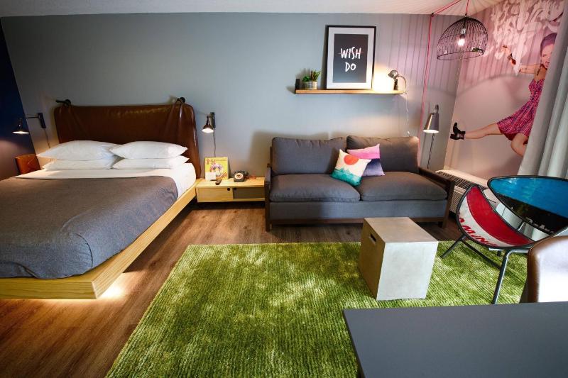 King Studio with Sofa Bed - Pool View and Balcony image 2