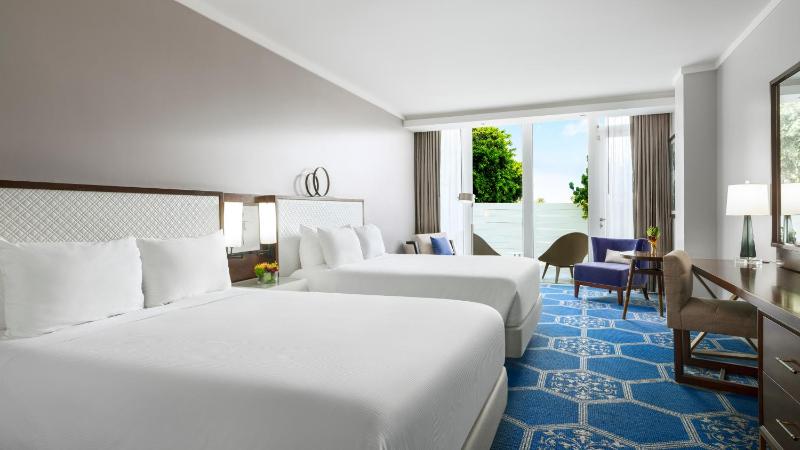 One Bedroom Suite with Two Queen Beds and Parlor with Sitting Area image 2