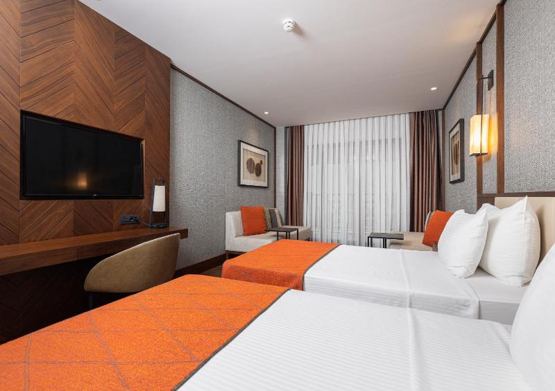 Deluxe Room with 2 Single Beds, Courtyard View image 2