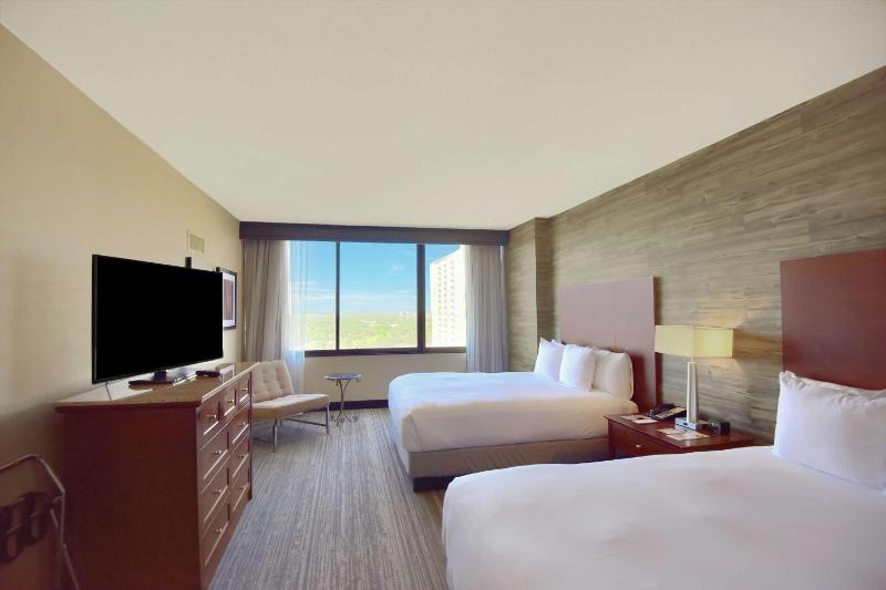 Queen Room with Two Queen Beds - Disability Access with Roll In Shower image 4