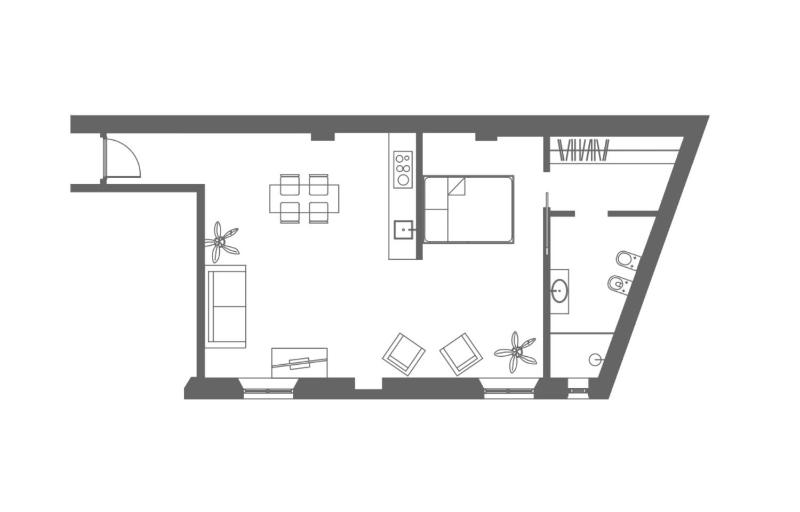 One-Bedroom Apartment image 2