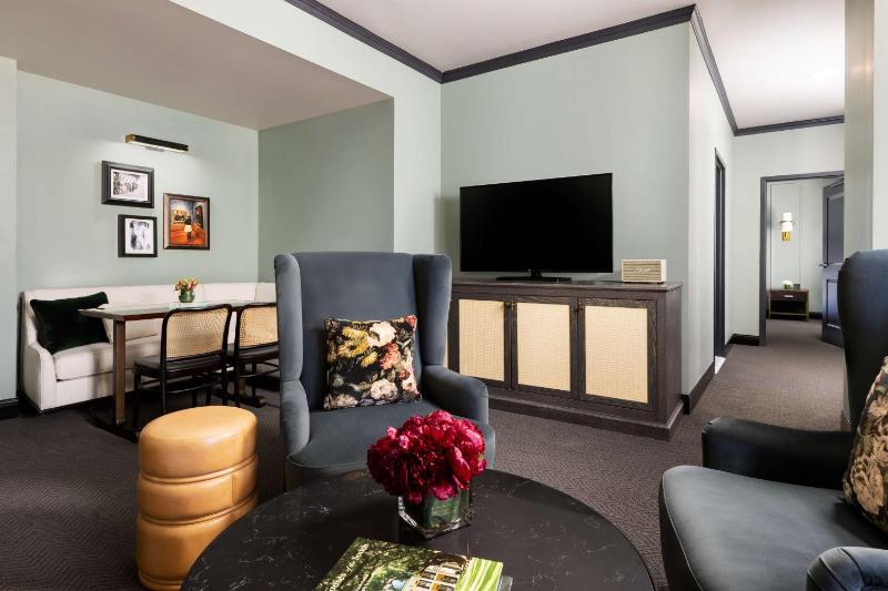 Deluxe One-Bedroom King Suite with City View image 3