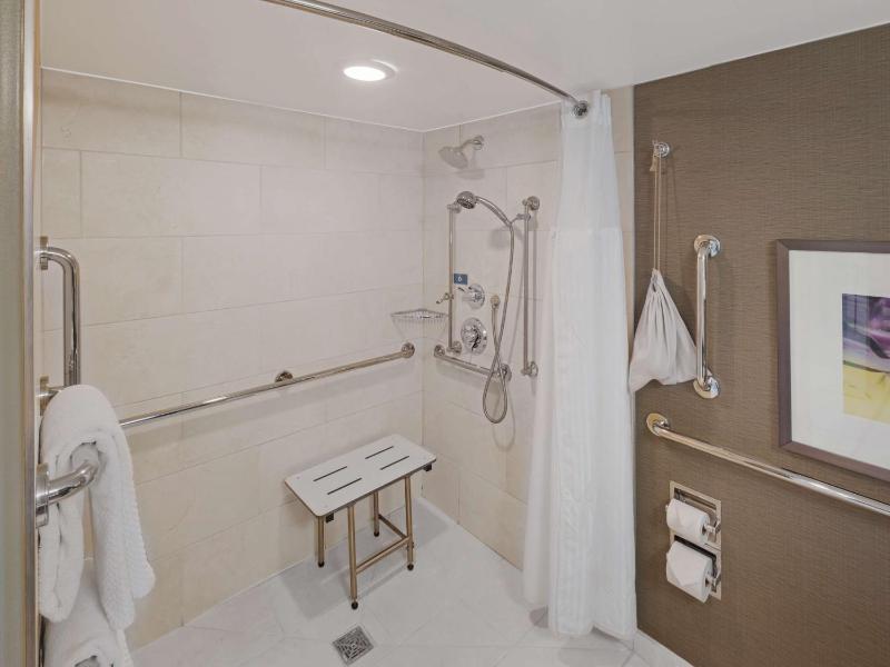 King Room with Roll-In Shower - Mobility/Hearing Accessible image 4