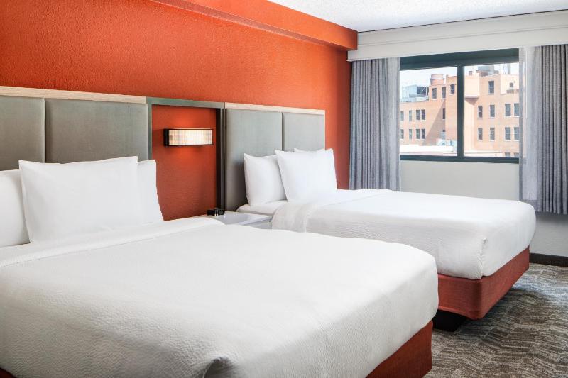 Suite with Two Queen Beds with Sofa Bed and City View image 1