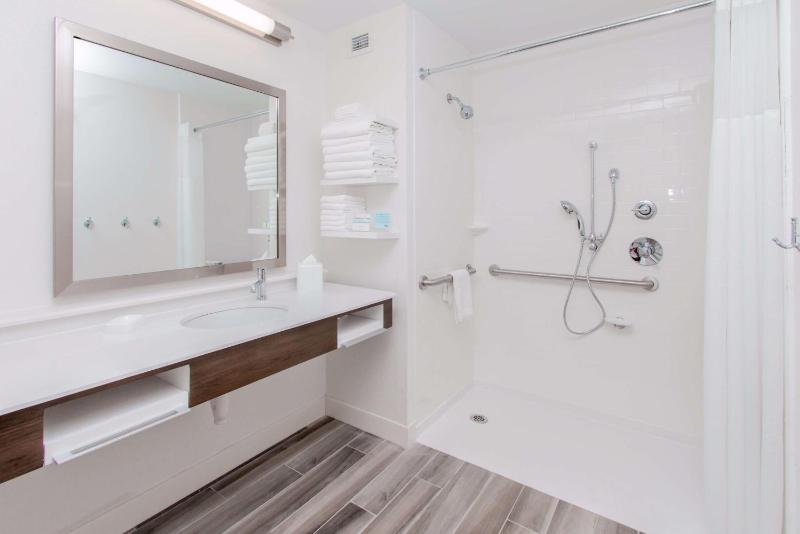 King Studio Suite with Roll-In Shower and Balcony - Mobility Access image 3