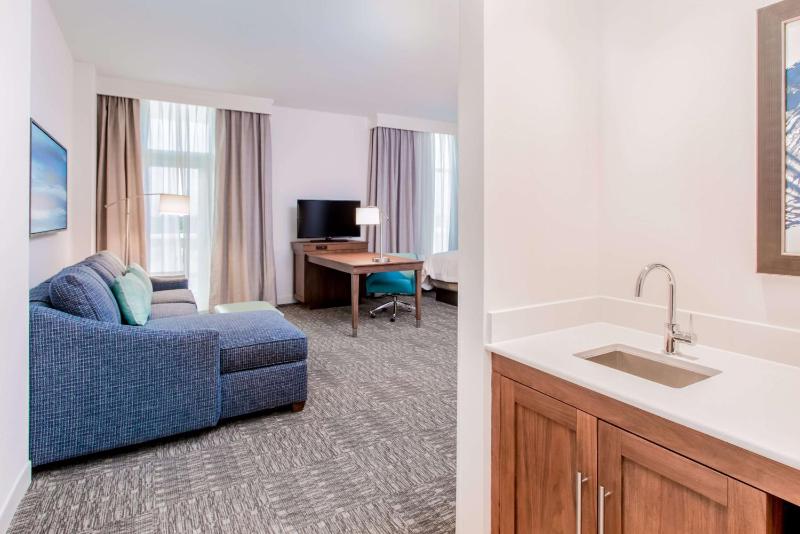 King Studio Suite with Roll-In Shower and Balcony - Mobility Access image 4