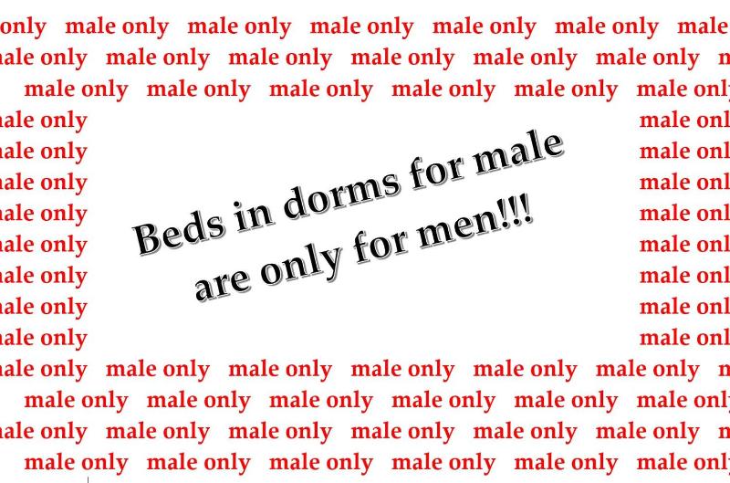 Bed in 4-Bed Male Dormitory Room image 1