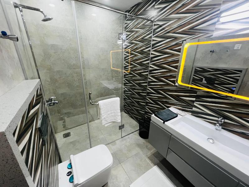 Chic Noir 1 Bedroom Apartment Gulberg - image 10