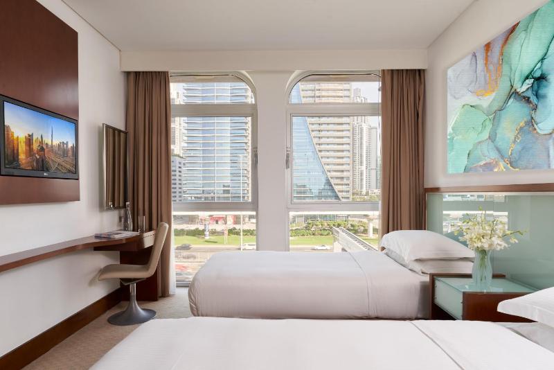 Burj Khalifa View One Bedroom Suite - Twin Beds