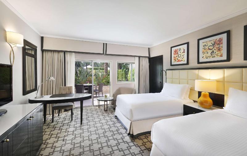 Twin Patio Room with Terrace Pool View