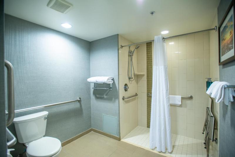King Room with Roll-In Shower - Mobility/Hearing Access image 2