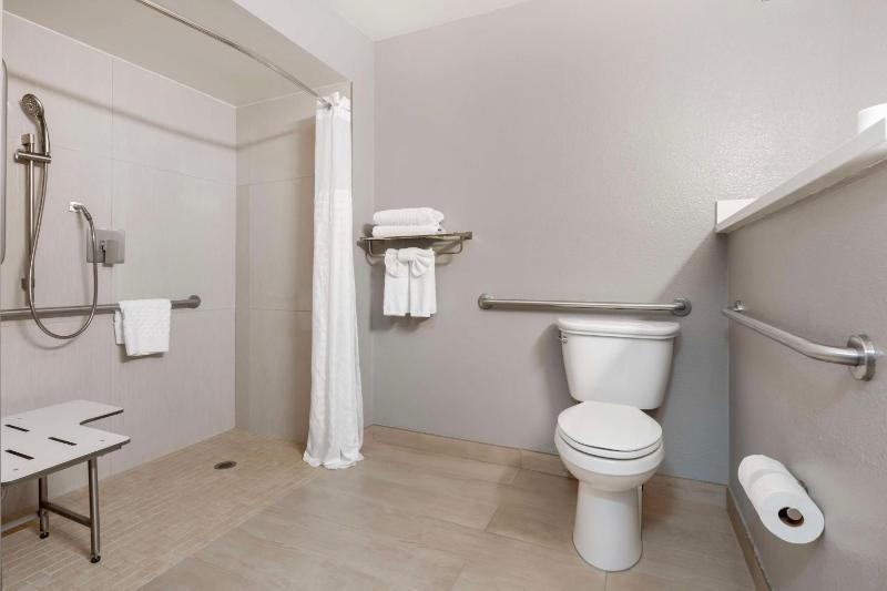King Room with Mobility Accessible Roll-In Shower image 3