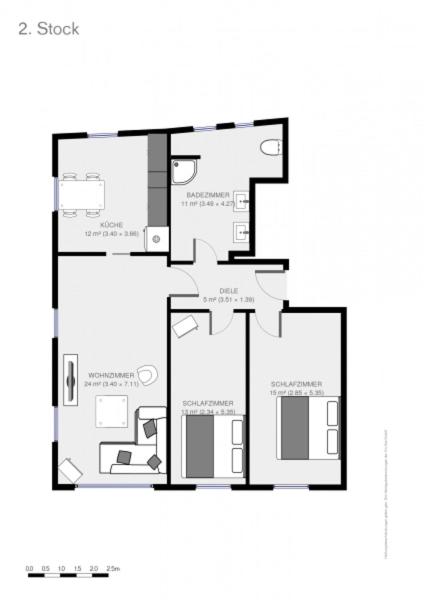 Two-Bedroom Family Deluxe Apartment image 2