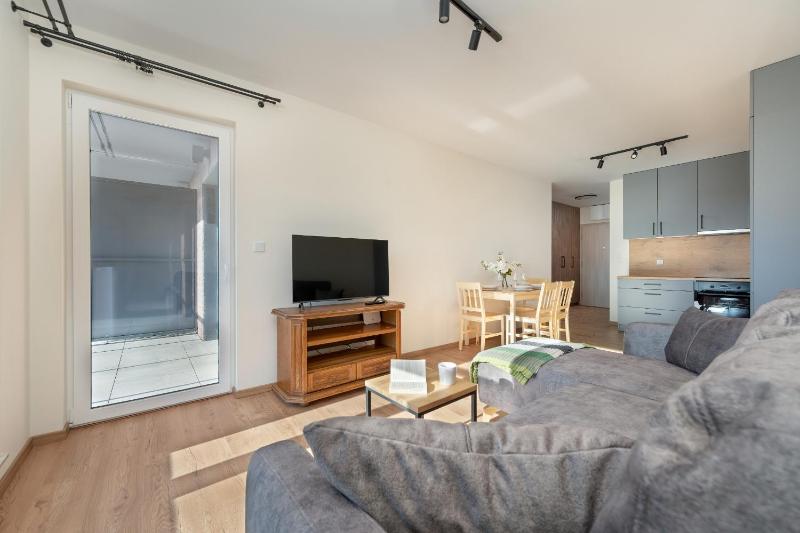 Wrocław 1-Bedroom Apartment with Parking & Balcony by Noclegi Renters - image 12