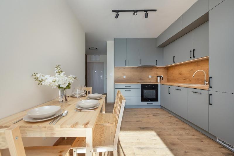 Wrocław 1-Bedroom Apartment with Parking & Balcony by Noclegi Renters - image 11