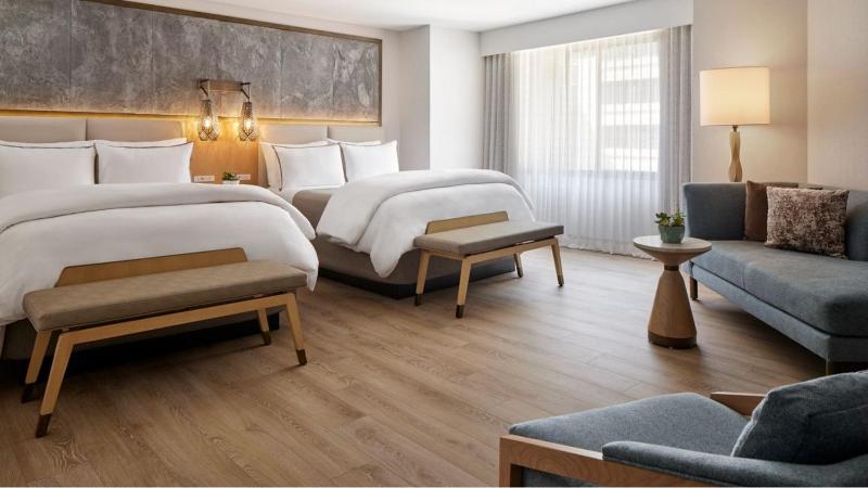 Queen Studio Suite with Two Queen Beds image 1